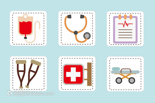 醫(yī)療圖標(biāo)與醫(yī)療用品 守護(hù)生命安全的視覺符號與實(shí)際工具